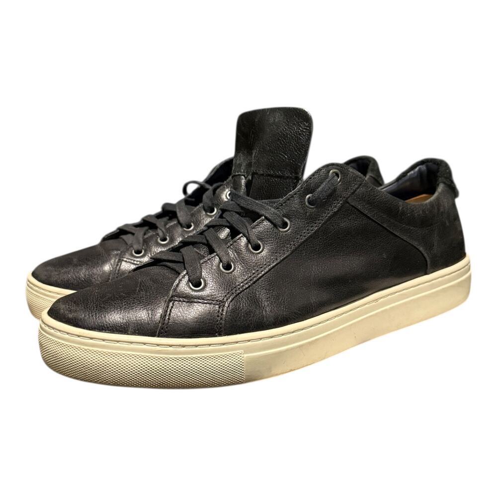 Johnston And Murphy Men’s Bank Sneakers Lace Up Low Top Navy Blue Size 13 M Shoe